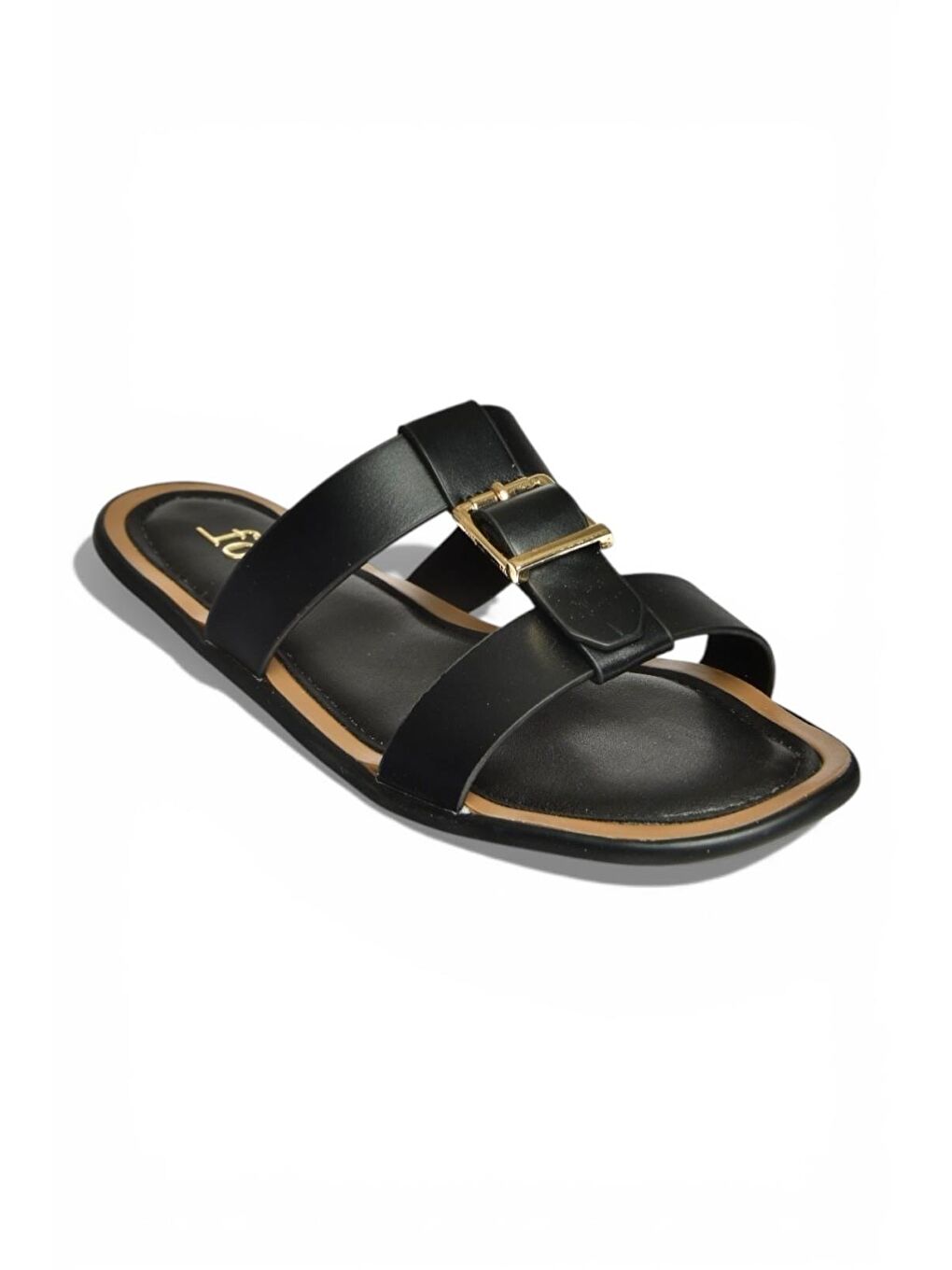 Siyah Kadın Terlik Y973447209-5