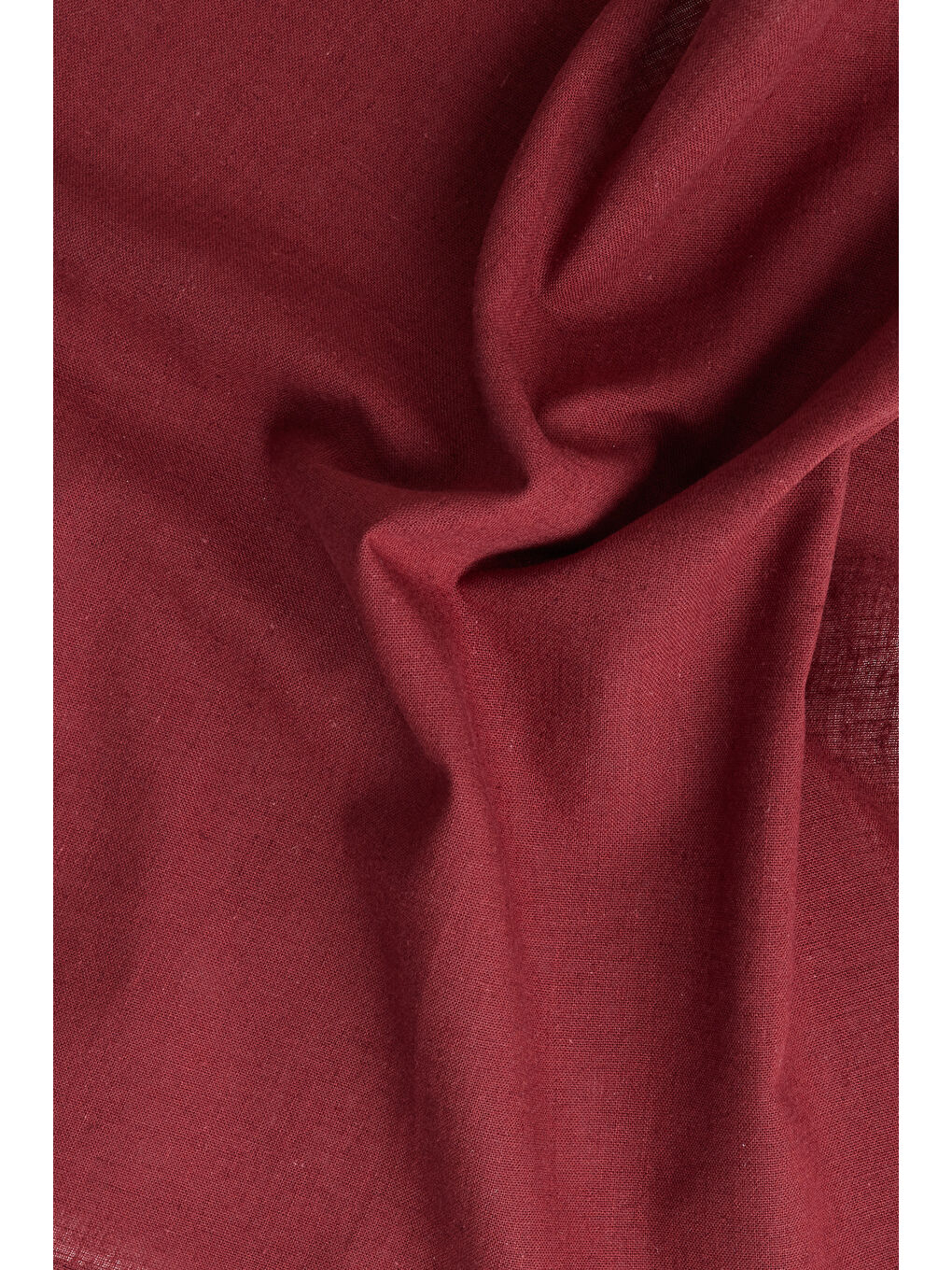 Erkek Bordo Desensiz Keten Mendil-3