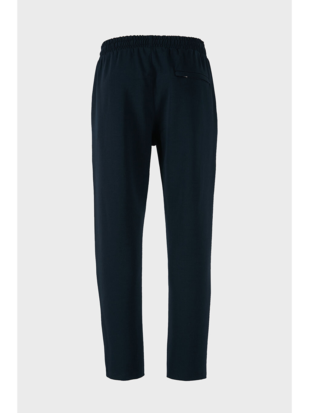 Lacivert Pamuklu Slim Fit Normal Bel Daralan Paça Çimalı Pantolon 5908088-2