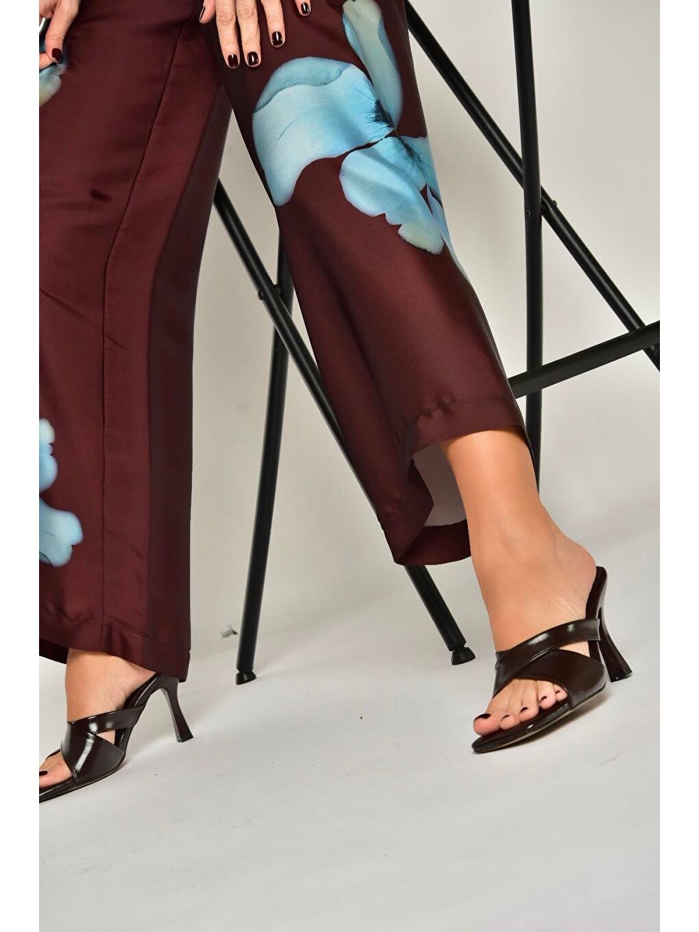 Kahverengi Kadın Terlik P590033060-4