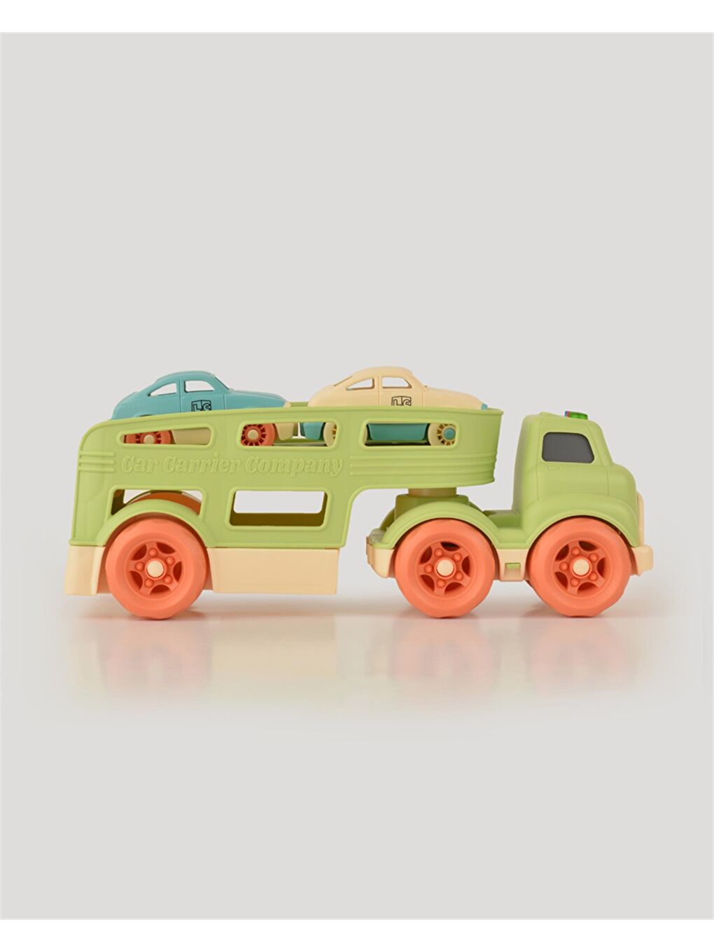 Yeşil Sesli Ve Işıklı Taşıyıcı Tır-1