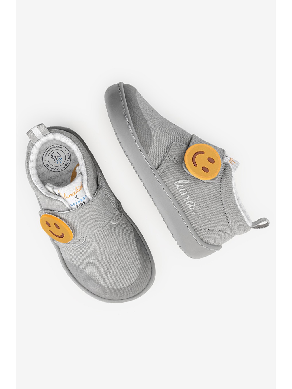 ⁠Lunakids Lunicon 1.0 Tog Masal Grisi Barefoot Çocuk Ayakkabısı By Kids-2