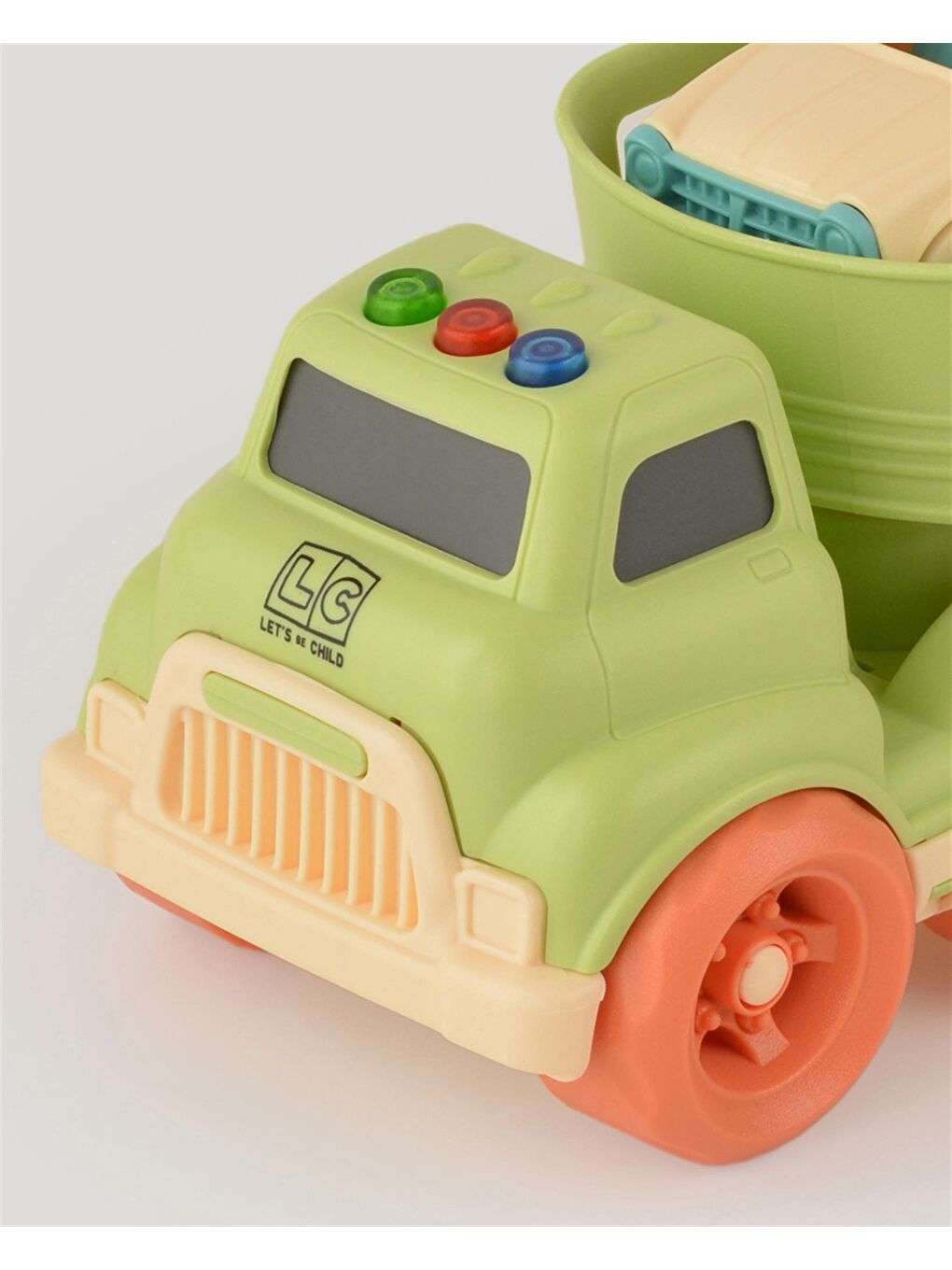 Yeşil Sesli Ve Işıklı Taşıyıcı Tır-3