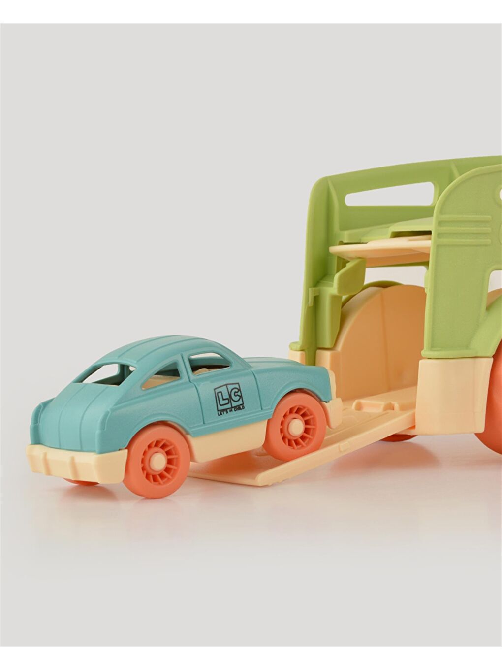 Yeşil Sesli Ve Işıklı Taşıyıcı Tır-5