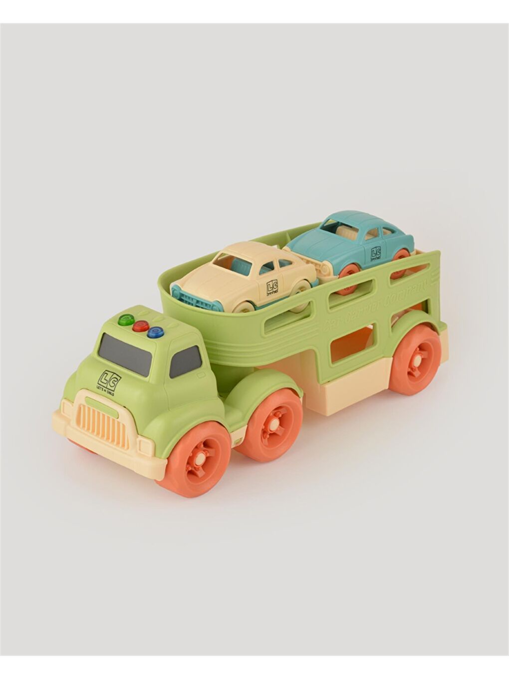 Yeşil Sesli Ve Işıklı Taşıyıcı Tır-7