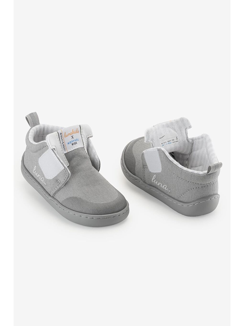 ⁠Lunakids Lunicon 1.0 Tog Masal Grisi Barefoot Çocuk Ayakkabısı By Kids-6