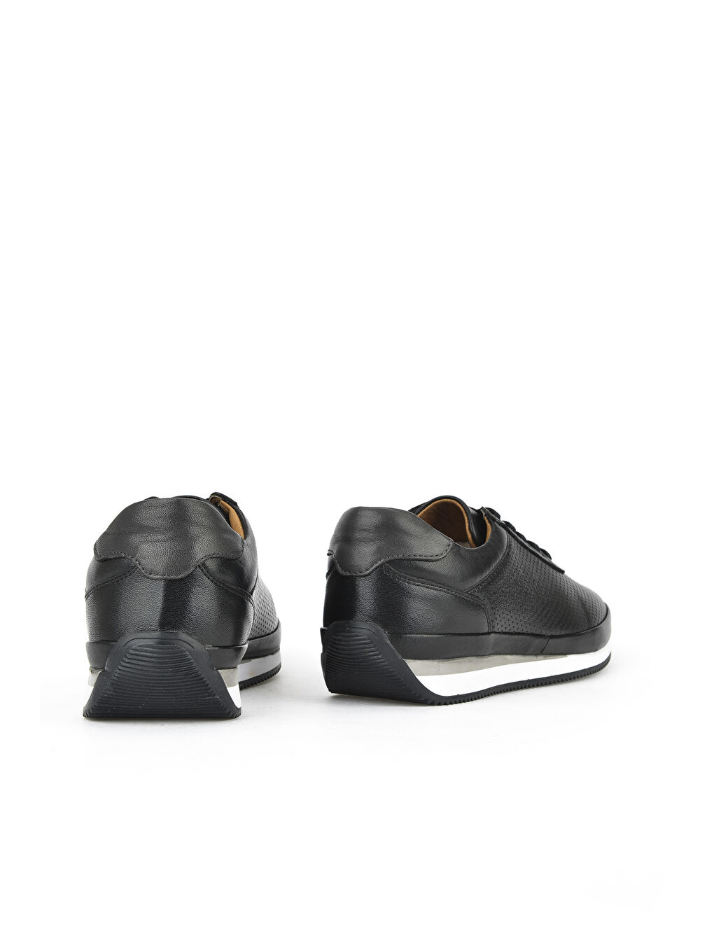 Erkek Hakiki Deri Sneaker 1511002Z063 Siyah-2
