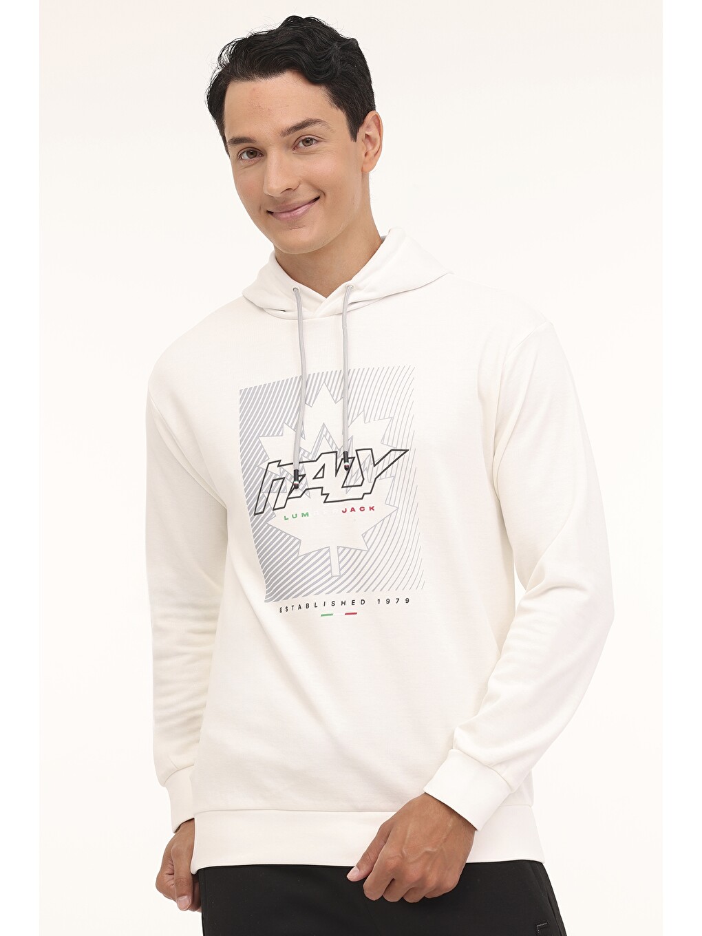 Ml Renato 17sd1047 4pr Beyaz Erkek Sweatshirt