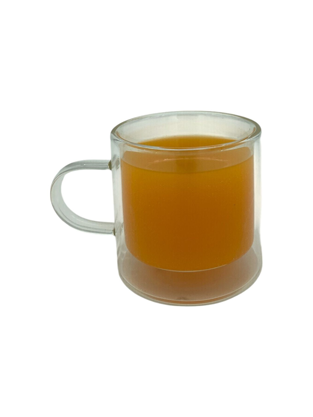 Renksiz Çift Cidarlı 250 ml Cam Kupa Seti 2 Adet 2128-4