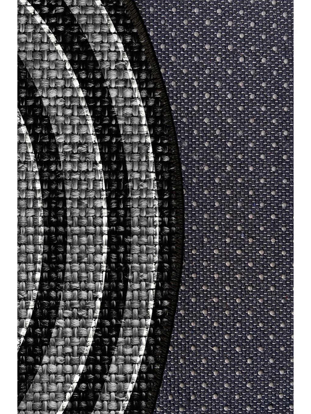 Gri Premium Kalite, Pamuk ve Kaydırmaz Taban, Yıkanabilir, Modern Halı  80 x 150 cm-4