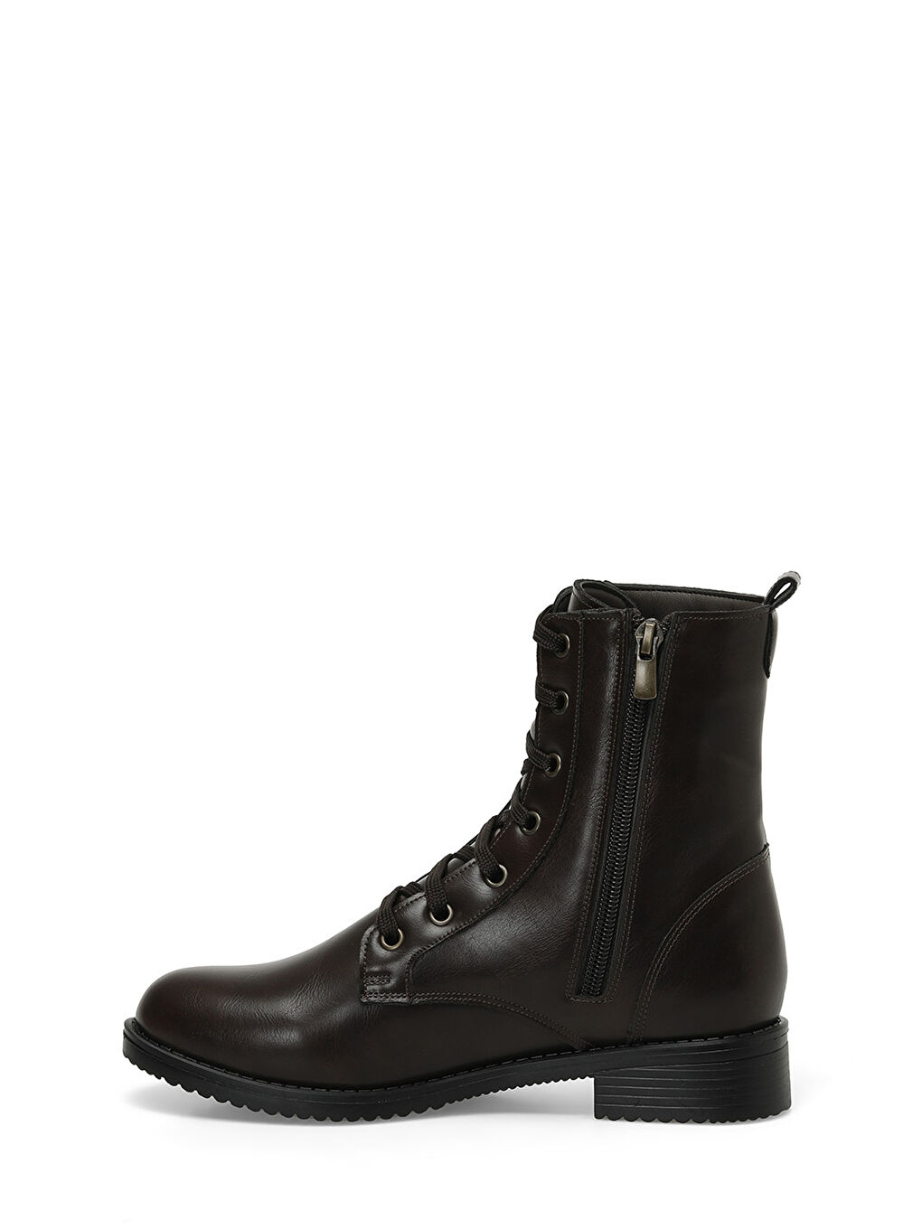 322083.Z 3PR Kahverengi Kadın Düz Bot-2