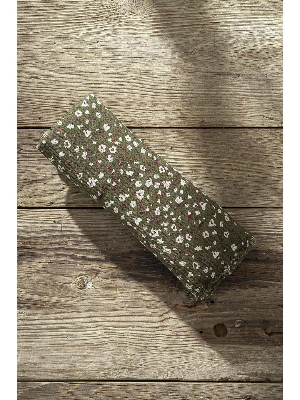 Karışık Kadın Kırışmaz Tesettür 3'lü Bürümcük Şal Paketi (Siyah-Koyu Vizon-Haki)-2