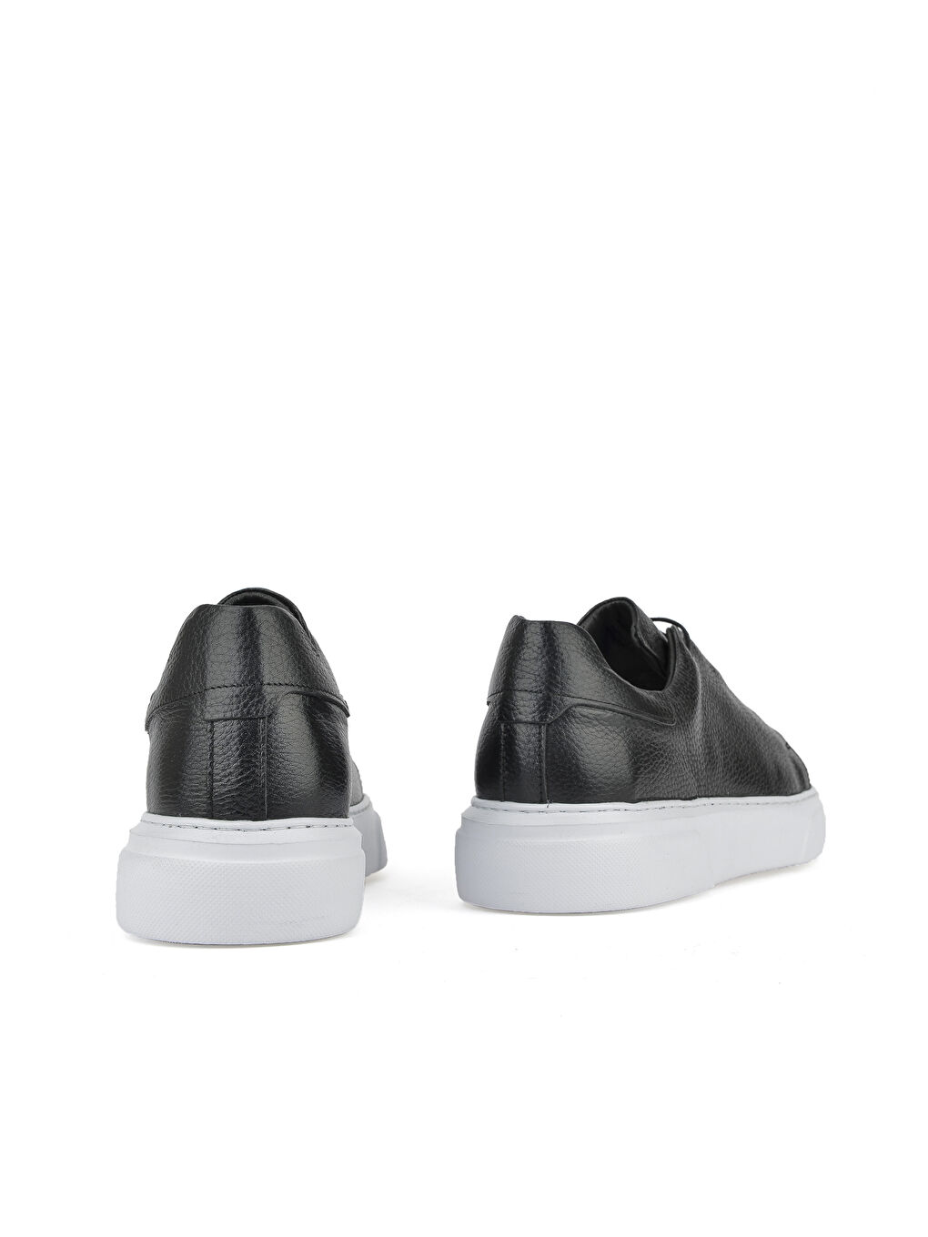 Erkek Hakiki Deri Sneaker 1511026Z855 Siyah-2