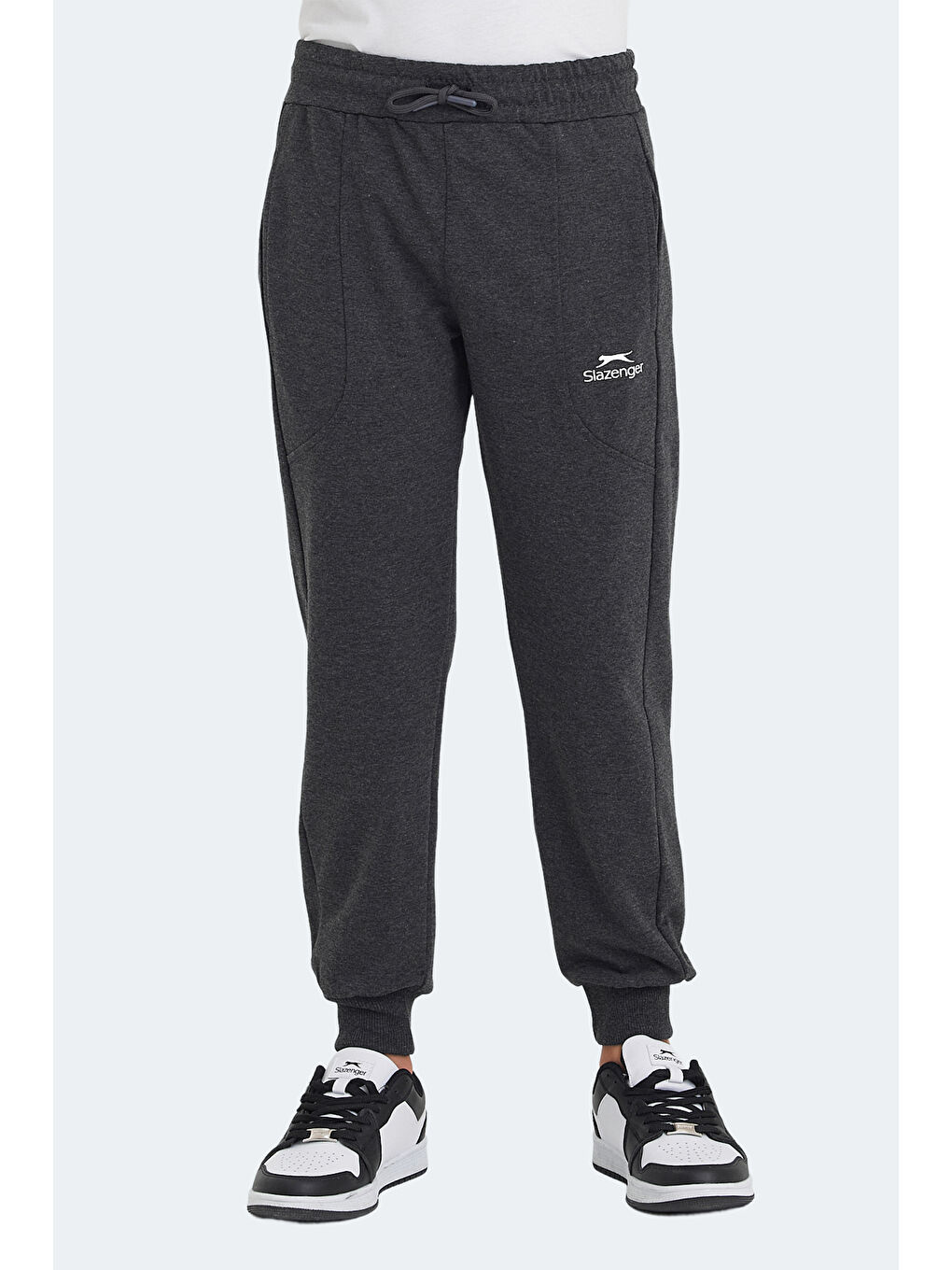 SLAZENGER Koyu Gri LINE Unisex Çocuk Eşofman Altı Koyu Gri - 1