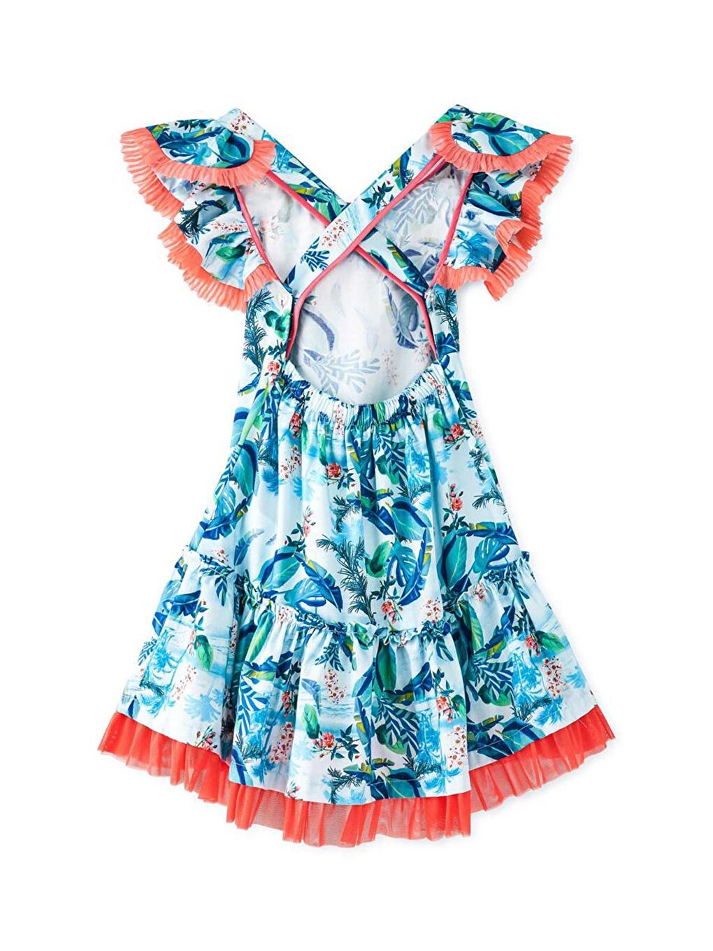 Karışık Kız Çocuk Elbise-1