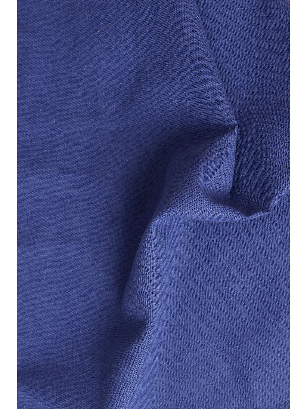 Erkek Lacivert Desensiz Keten Mendil-3