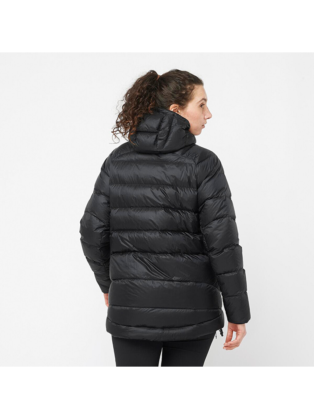 Elixir Ultra Down Parka Kadın Siyah Outdoor Ceketi-2
