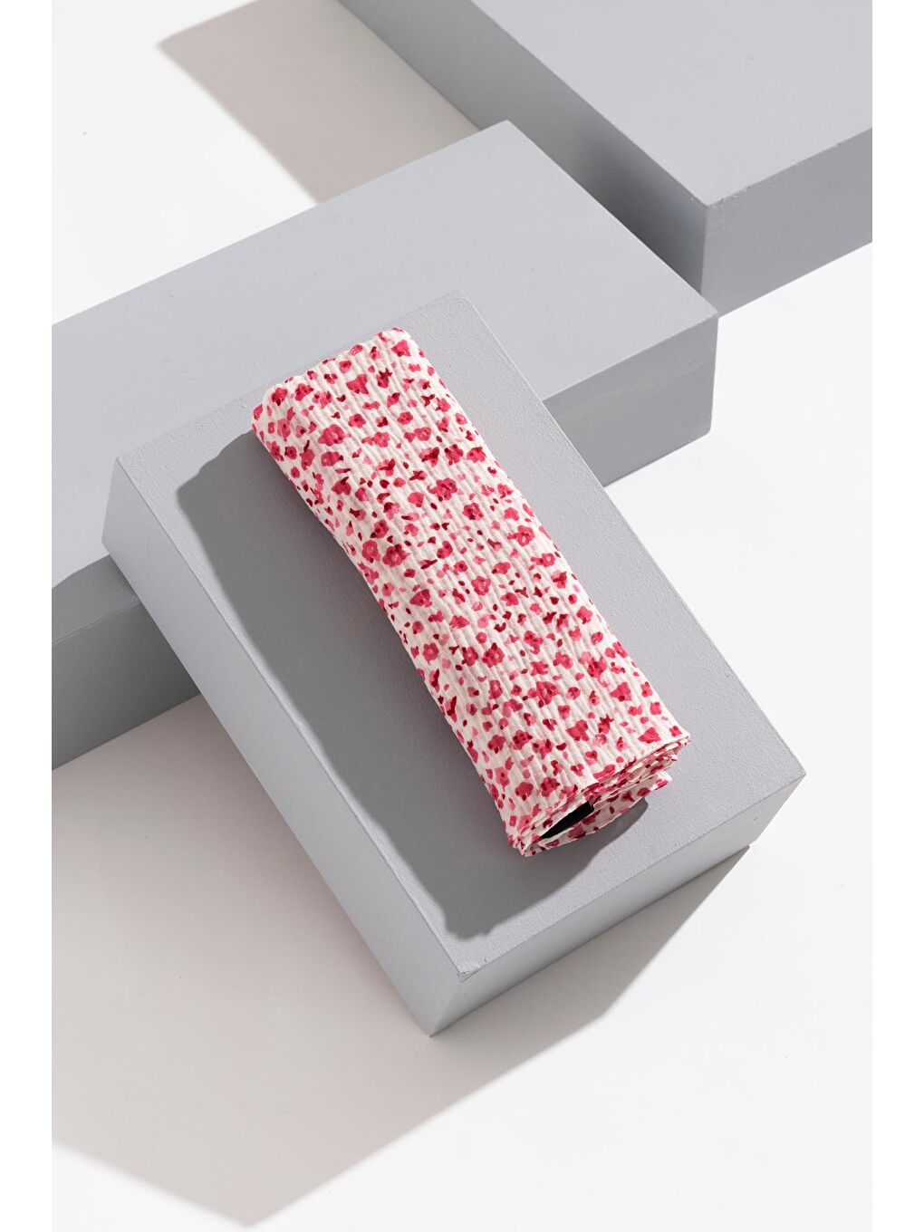 Karışık Kadın Bürümcük Eşarp Paketi (Krem Yeşil-Fuşya-Turuncu)-2