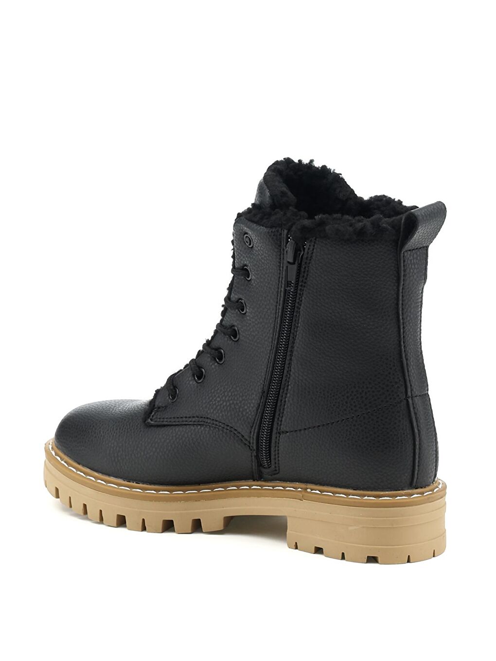 21K-058 1PR Siyah Kadın Worker Bot-2