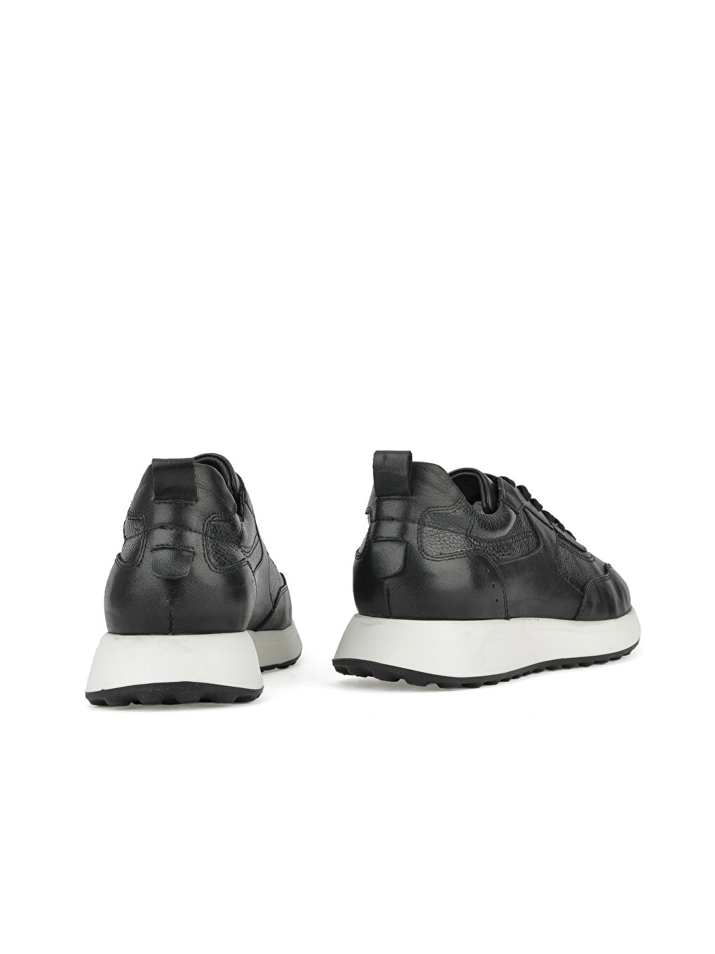 Erkek Hakiki Deri Sneaker 1511026Z280 Siyah-2