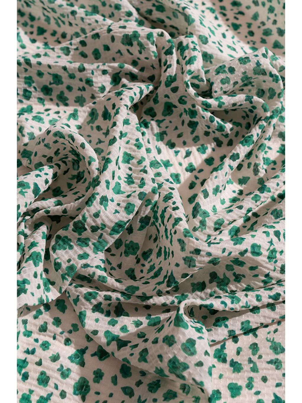 Karışık Kadın Bürümcük Eşarp Paketi (Krem Yeşil-Fuşya-Turuncu)-5