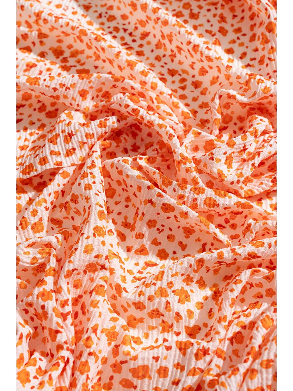 Karışık Kadın Bürümcük Eşarp Paketi (Krem Yeşil-Fuşya-Turuncu)-7