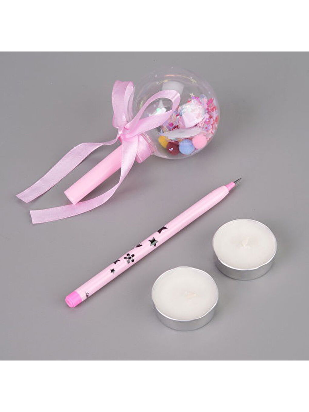 Geçmeli Kalem - Renkli - 22 cm-4