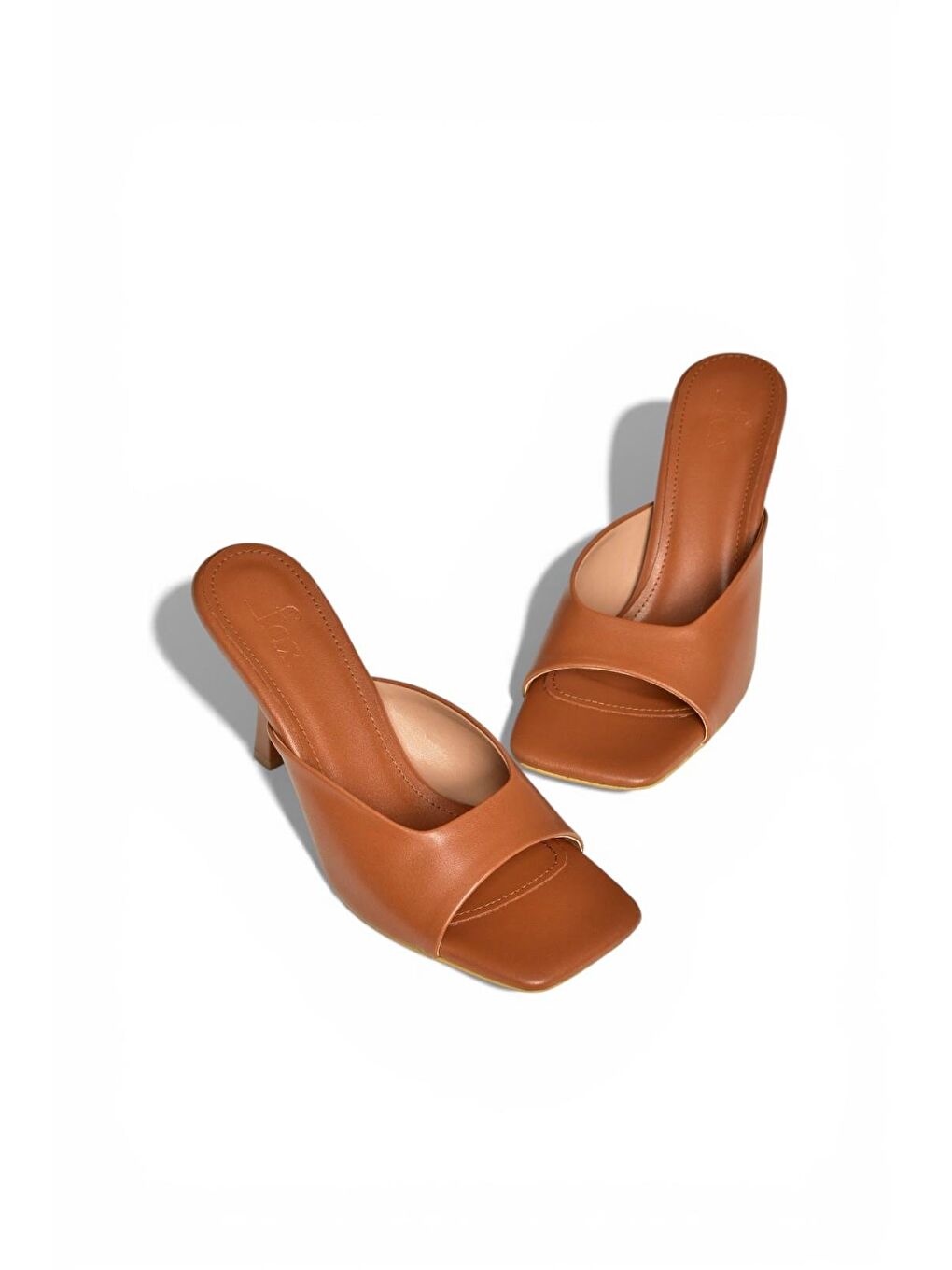 Kahverengi Taba Kadın Terlik S590033109-4