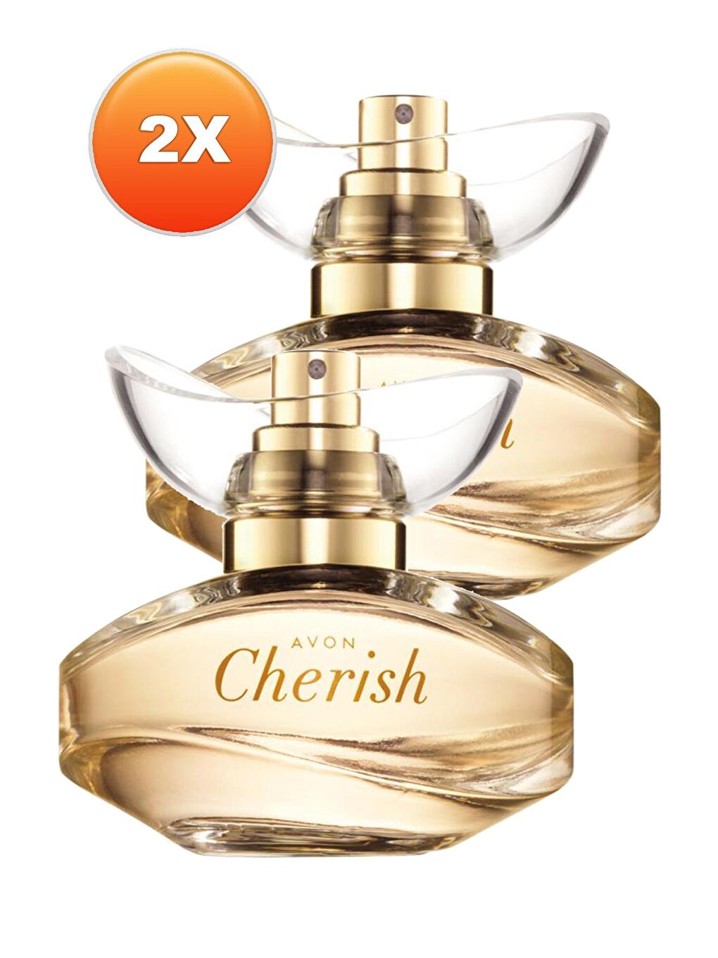 AVON Renksiz Cherish Kadın Parfüm Edp 50 Ml. İkili Set - 1