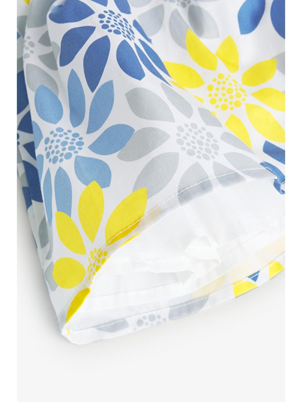 Karışık Kız Çocuk Çiçekli Elbise-6