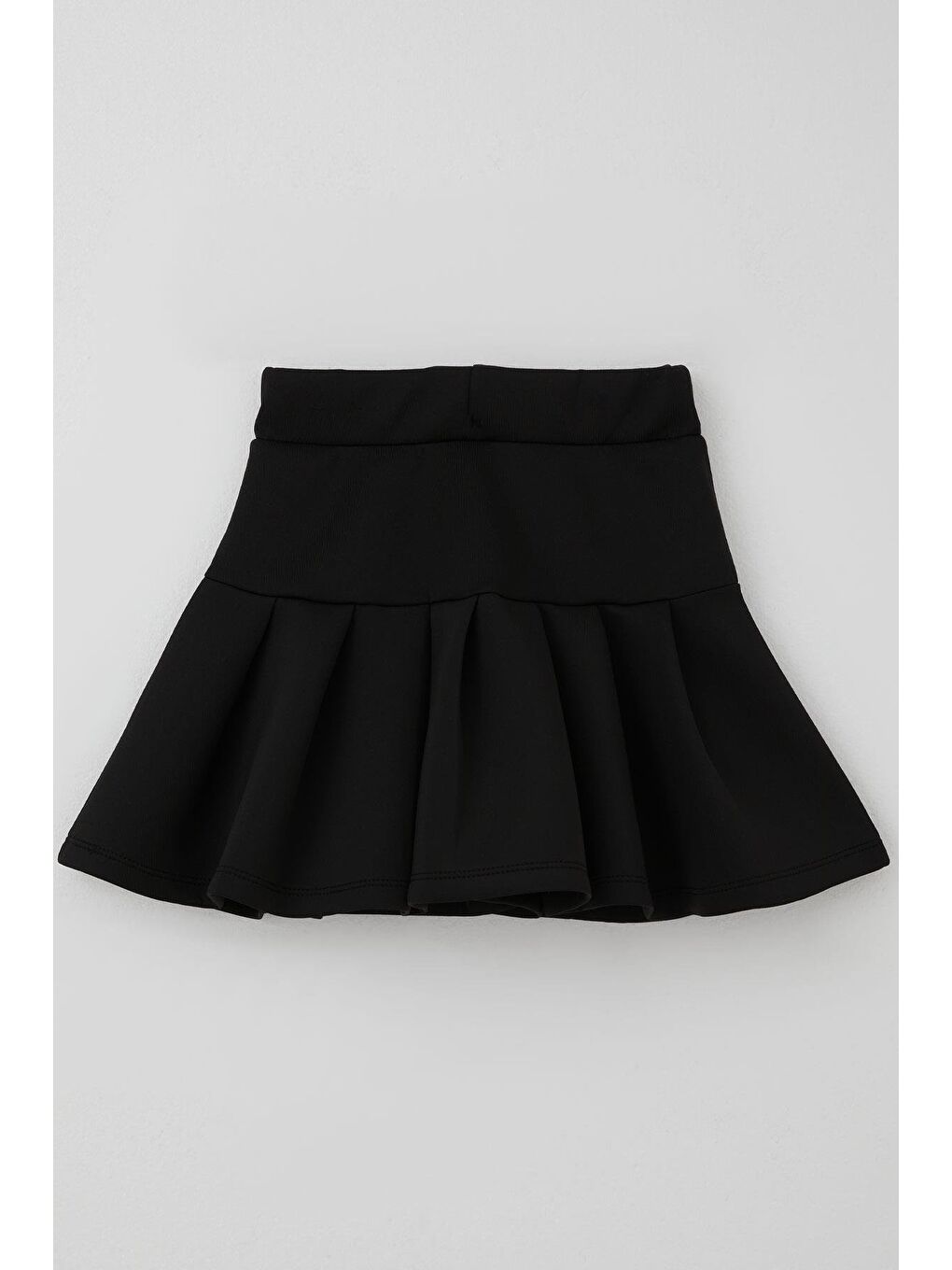 Kız Çocuk Etekli Takım Taş İşlemeli Fiyonk Aksesuarlı Beyaz (6-12 Yaş)-4