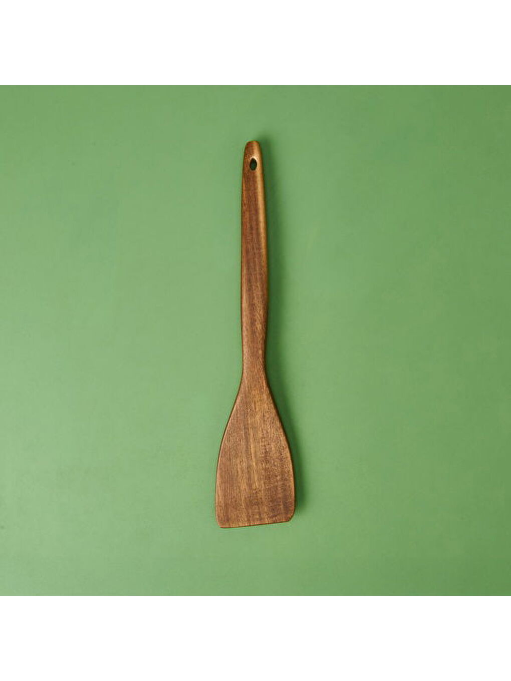 Handy Oval Akasya Servis Spatulası - Kahverengi - 34 cm-3