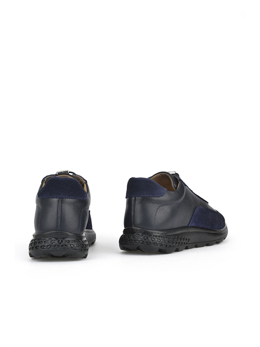 Kadın Hakiki Deri Sneaker 143992ZN2003 Lacivert-2