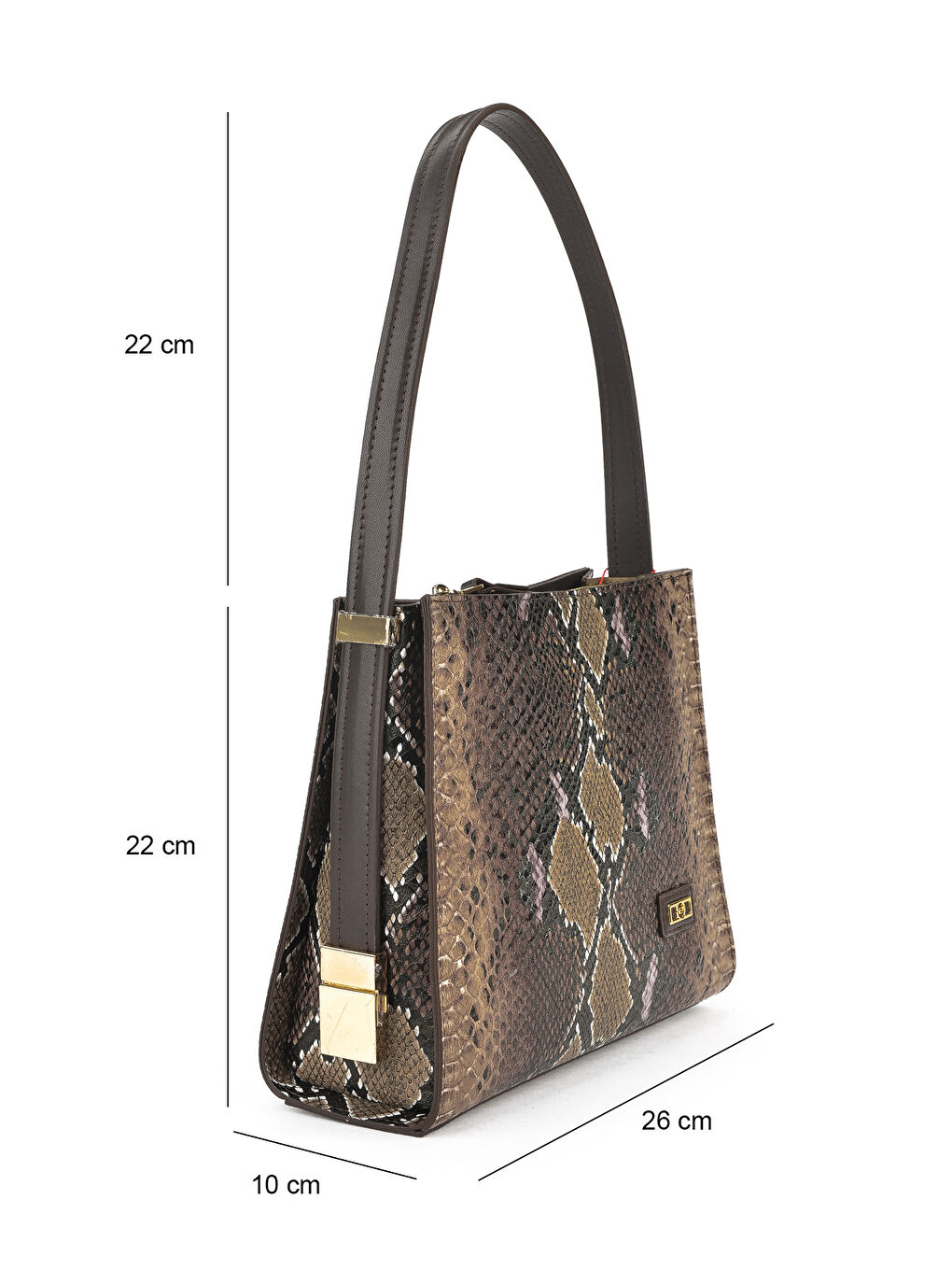 Kahverengi Kadın Omuz ve El Çantası 143979Z30912 Kahve-1