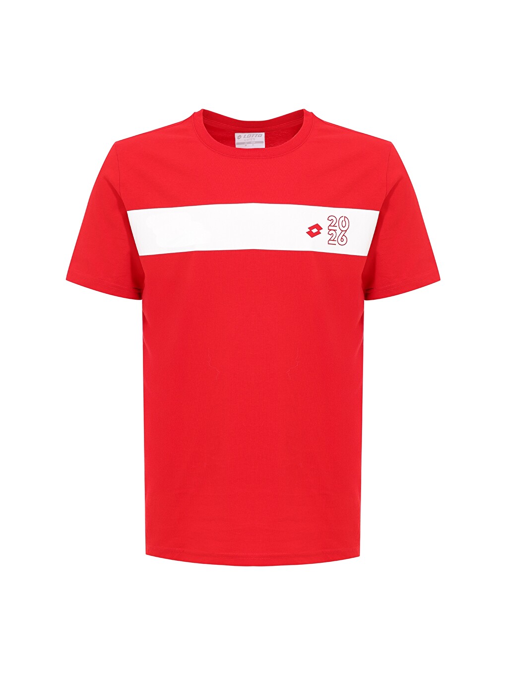 Kırmızı Erkek Kısa Kol T-Shirt