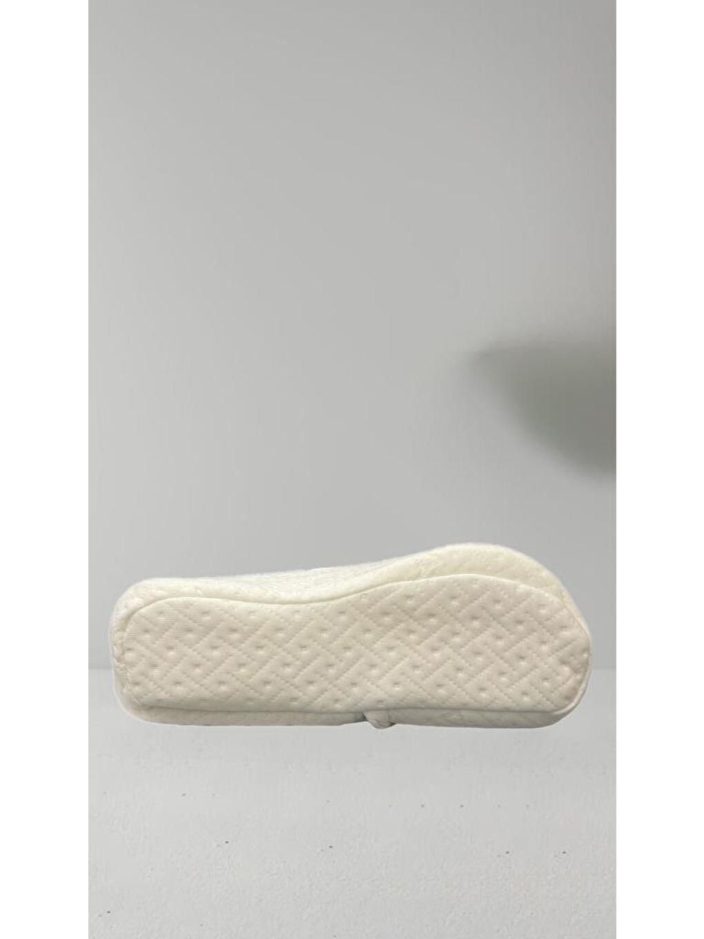 Ekru Boyun Yastığı Aloevera Sleep Anti Snore Yastık 58x31-1