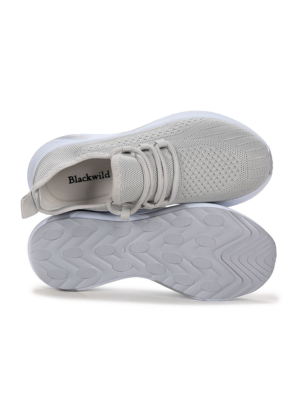 Gri Wild Fileli Günlük Erkek Çocuk Spor Ayakkabı-4