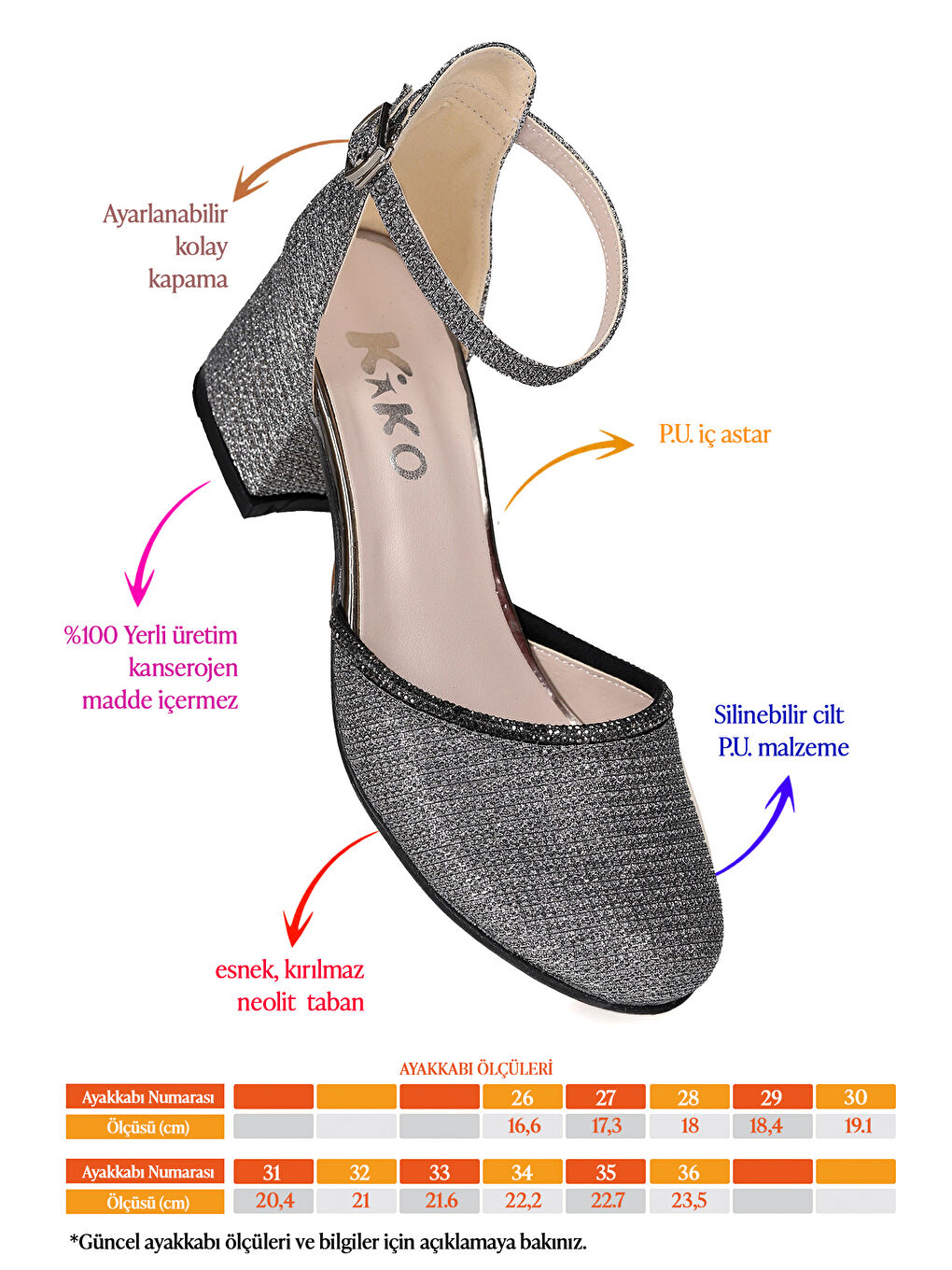 Siyah Ressa Çupra Taşlı Kız Çocuk 5 Cm Topuklu Sandalet Abiye Ayakkabı-1