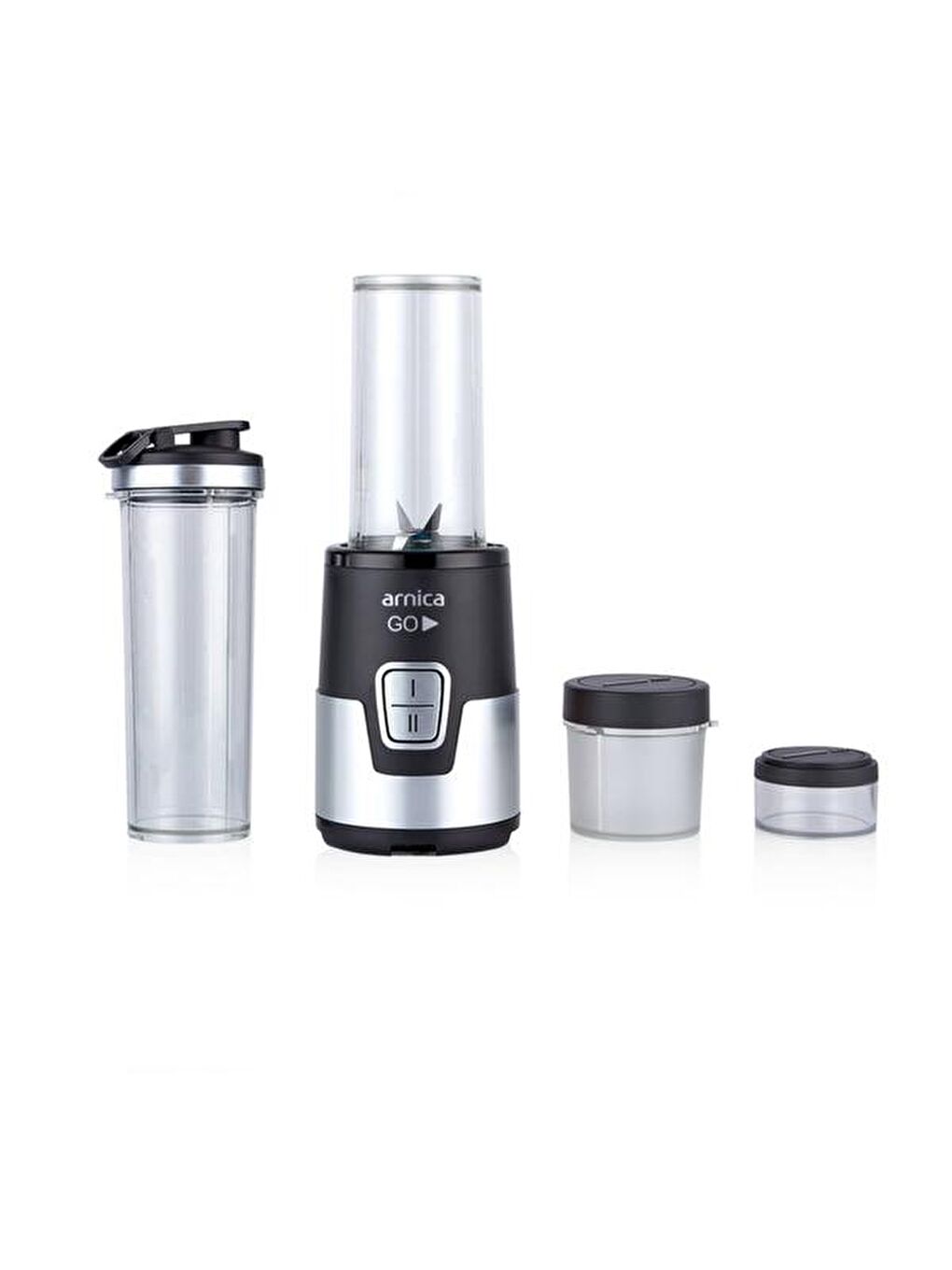 GH21420 GO Kişisel Smoothie Blender - Inox / Siyah - 300 Watt-4