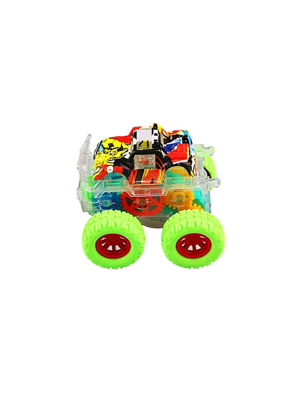 Işıklı Takla Atan Jeep (7310)-1