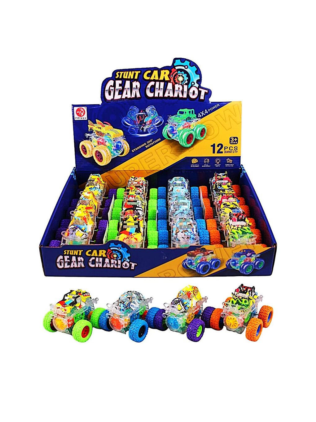 Işıklı Takla Atan Jeep (7310)-3