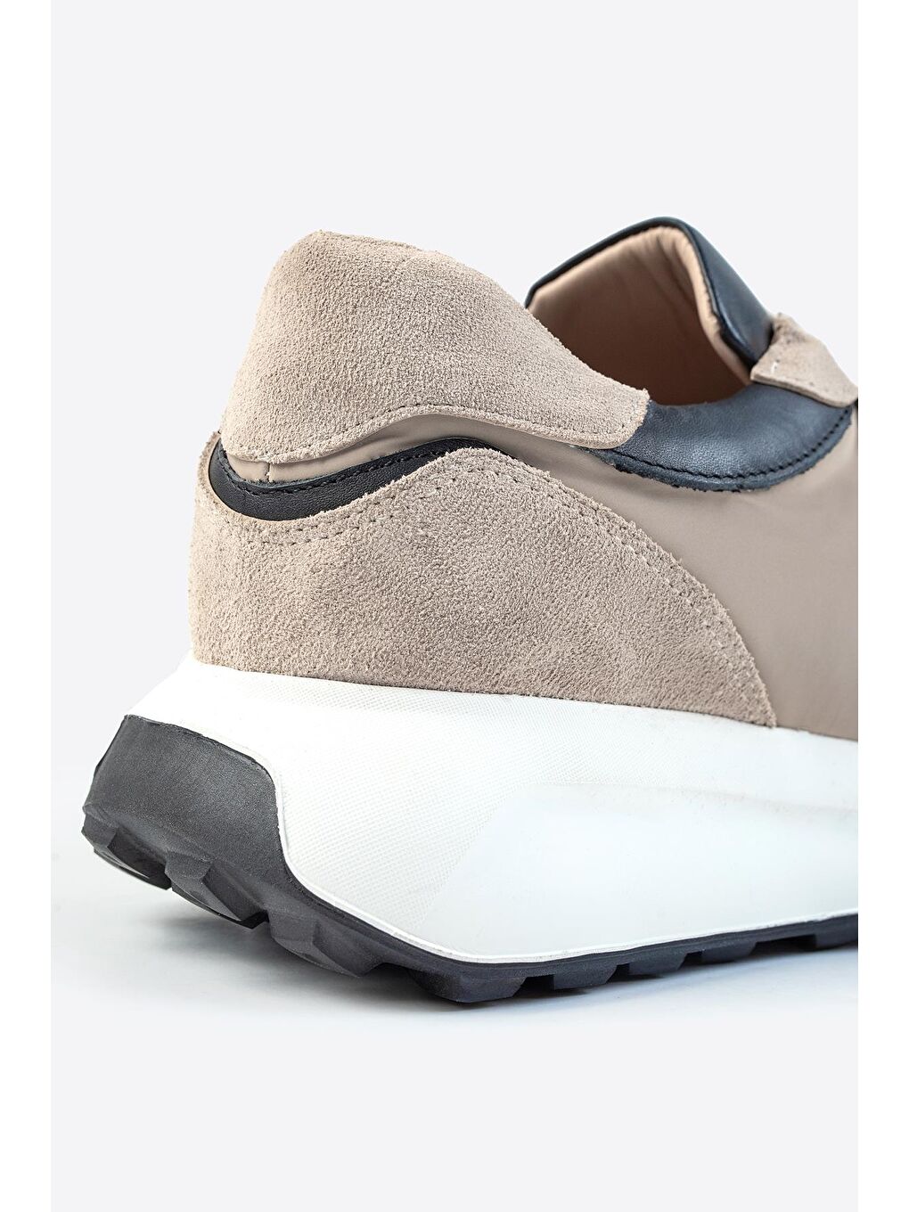Bej LTN-S03 Deri Erkek Sneaker-5