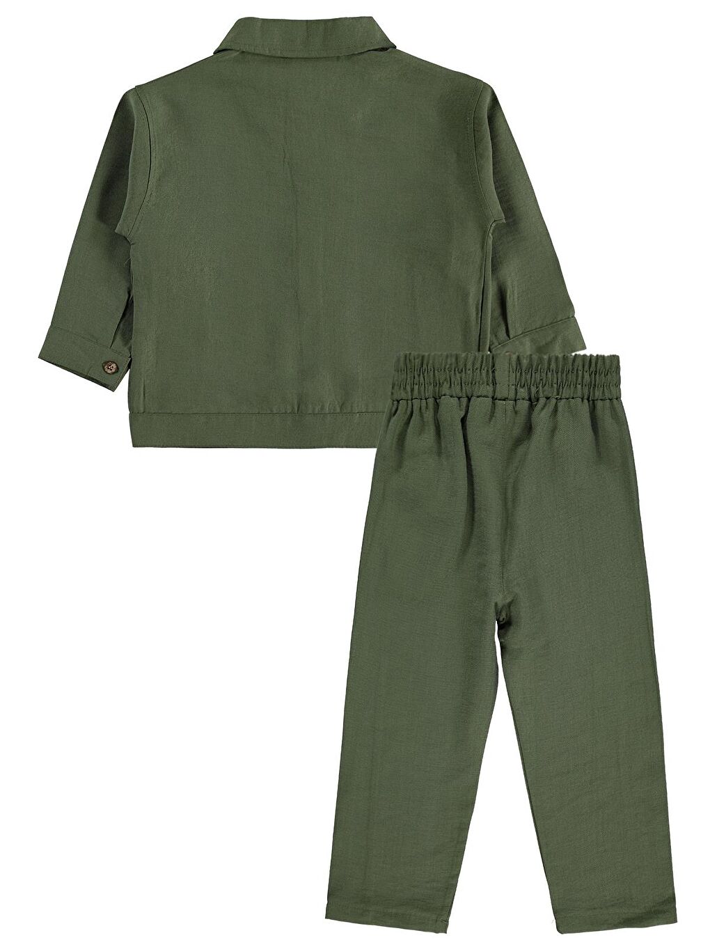 Petrol Boys Gömleği Cepli 3 Lü takım 2-5 Yaş Takım - Yeşil-1