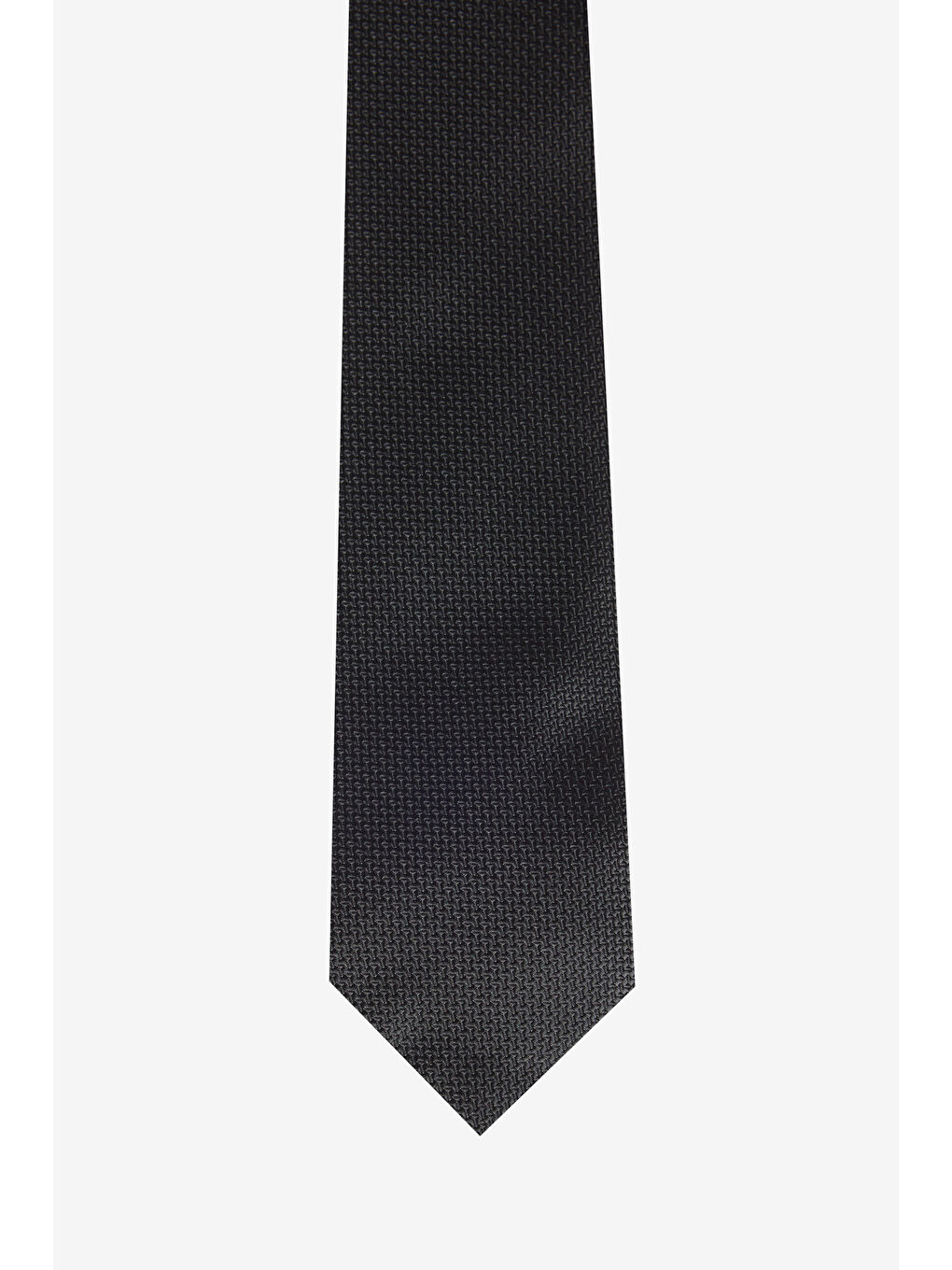 Erkek Siyah Desenli Kravat-1