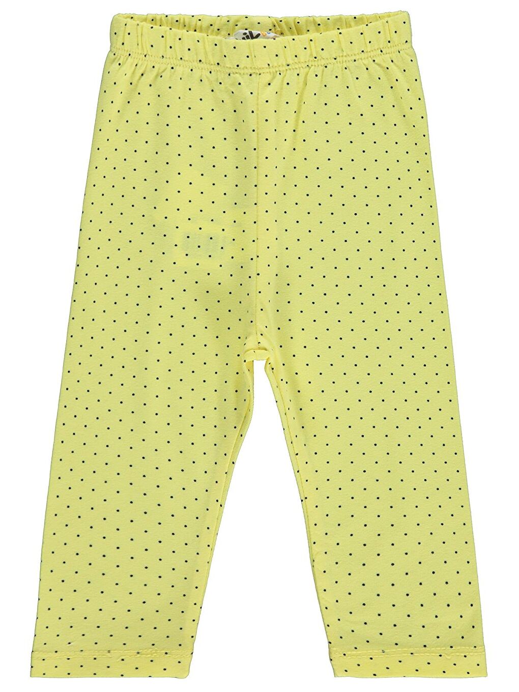 Baby Küçük Boy Puan Empirme 6-18 Ay Tayt - Sarı