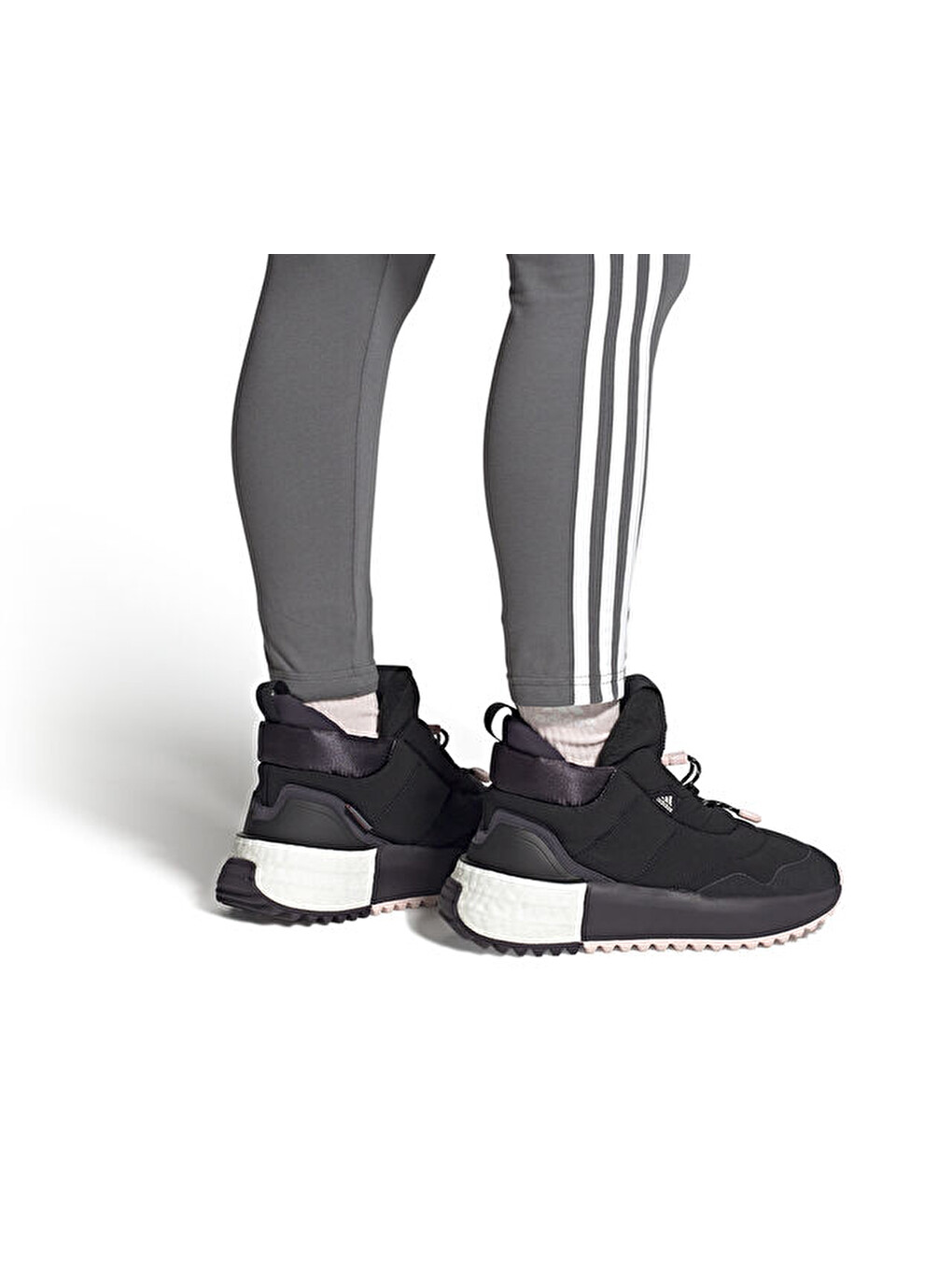 X_plrboost Puffer Kadın Günlük Bot Iı0044 Siyah-1