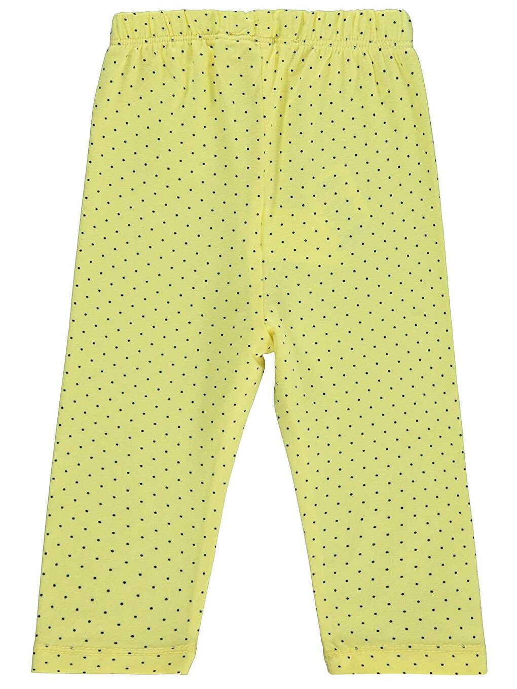 Baby Küçük Boy Puan Empirme 6-18 Ay Tayt - Sarı-1