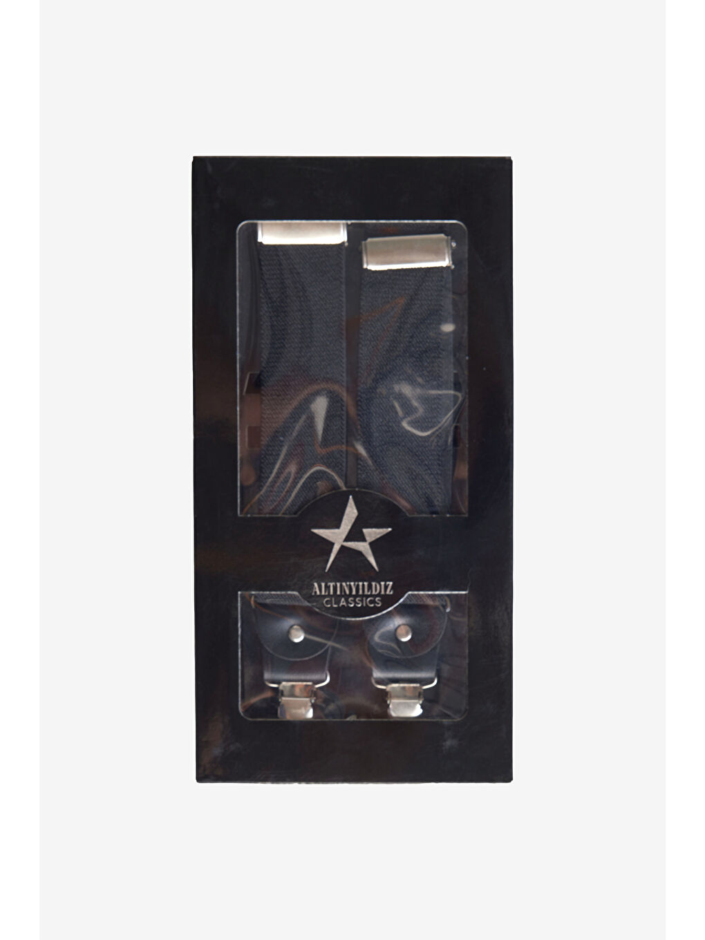 Erkek Siyah Pantolon Askısı-1