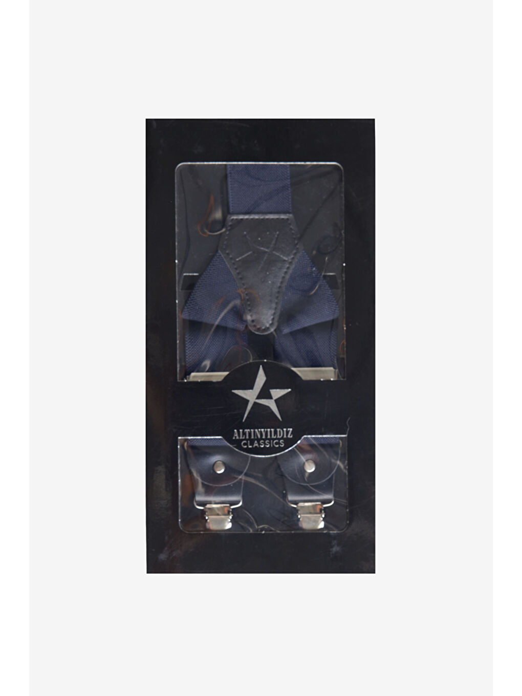 Erkek Lacivert Pantolon Askısı-1