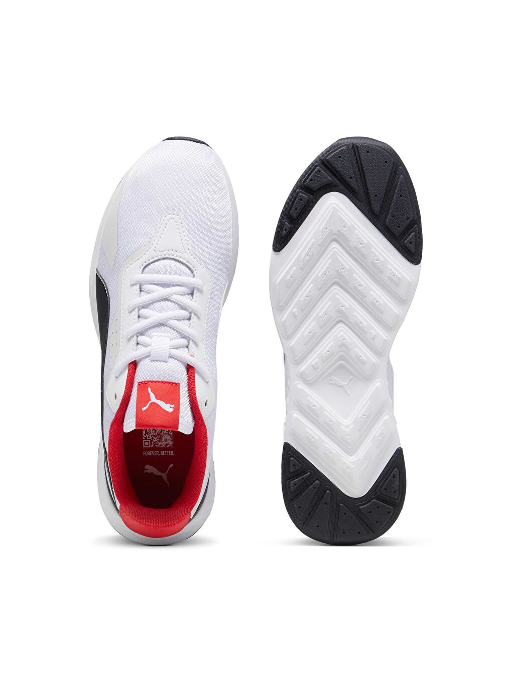 Beyaz Scuderia Ferrari Tiburion Unisex Spor Ayakkabı-4